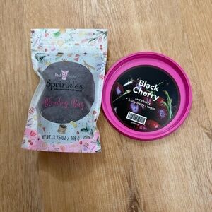 Pink Zebra‎ Soft Soy Wax Melts Sprinkles Bag 4 oz Black Cherry